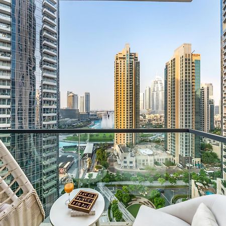 Exquisite 2 Bedroom Apartment I Burj Khalifa & Fountain Views I Free Gym, Pool, Parking, Wi-Fi And Ps5 I By Skyline Serenity Dubai Exterior foto